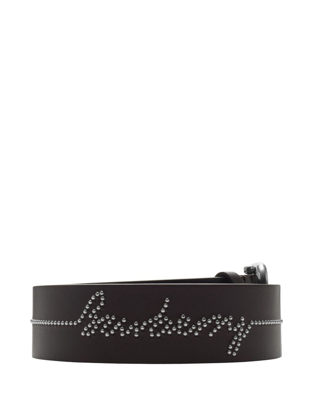 studded leather belt - 2