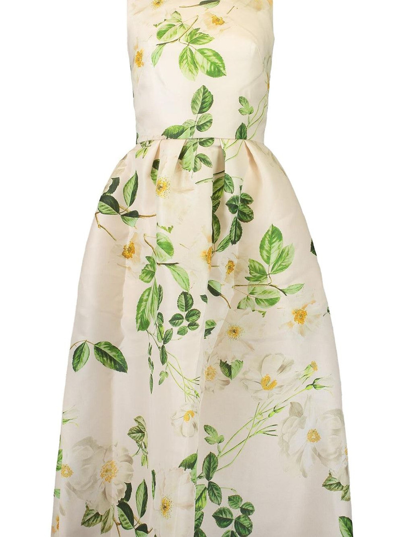 Monique Lhuillier floral-print maxi dress outlook