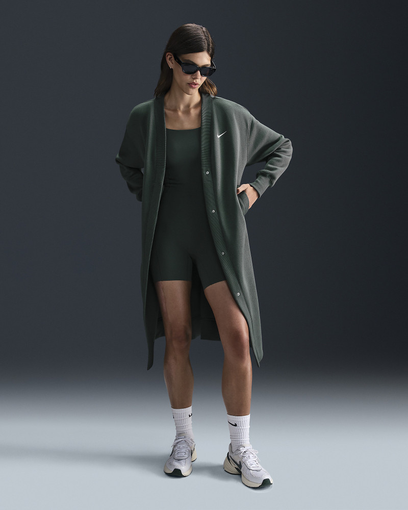 Nike Sportswear Phoenix Fleece Women's Oversized Long Cardigan 1