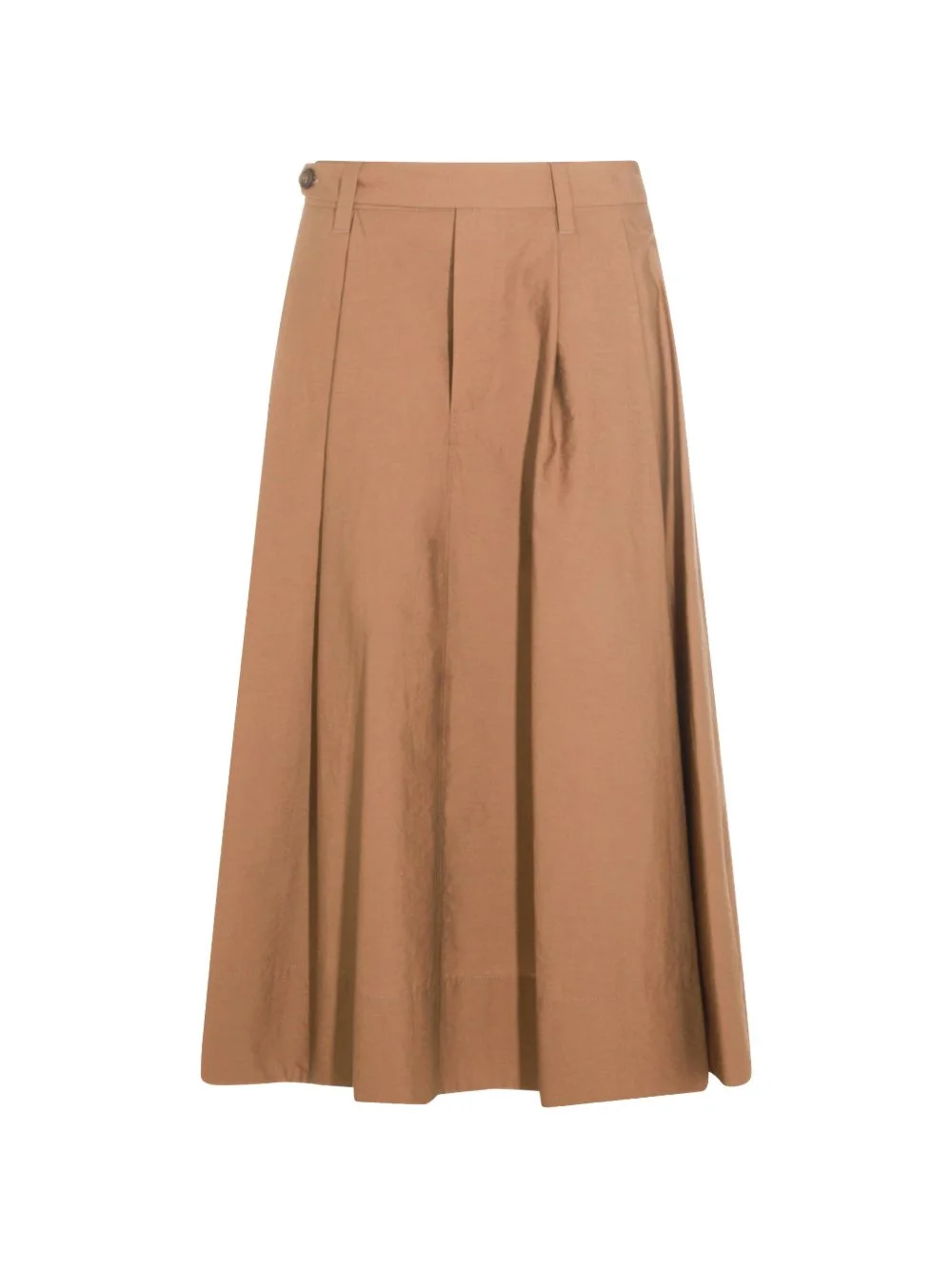 pleated midi skirt - 1