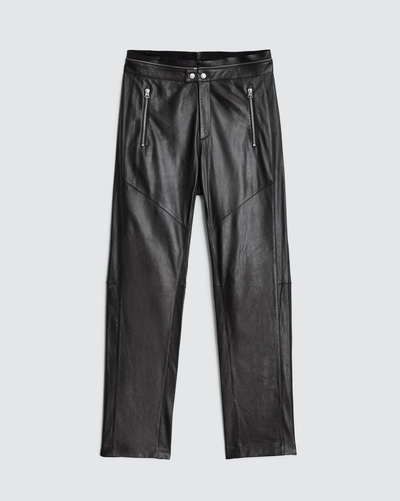 Sedona Leather Moto Pant Relaxed Fit - 1