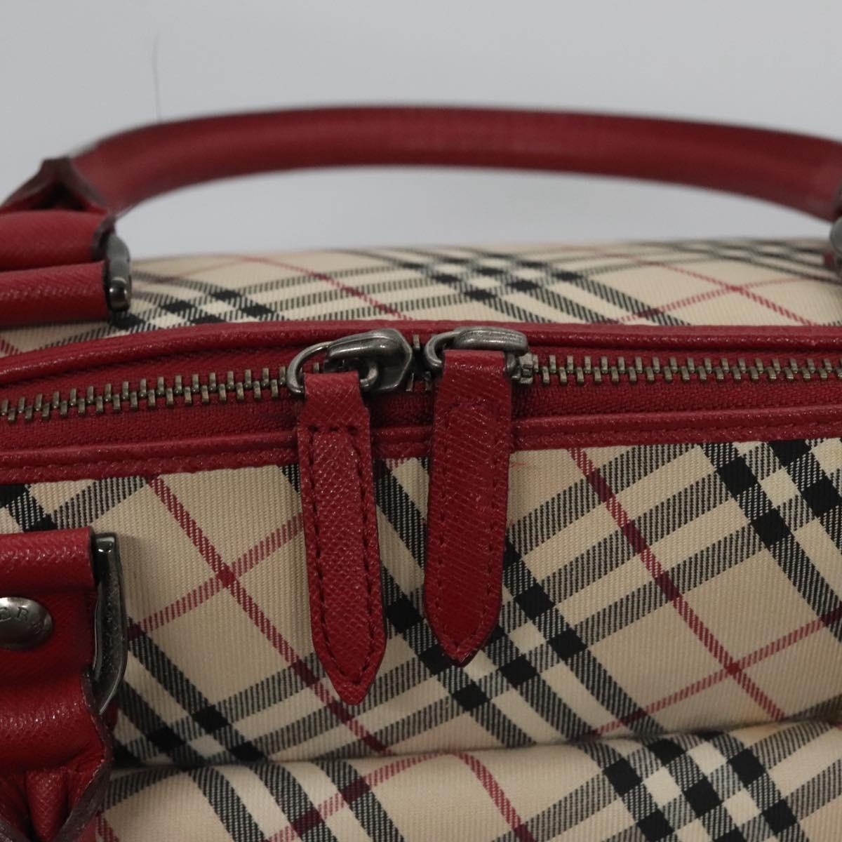 Burberry Nova Check Hand Bag Canvas Beige - 11