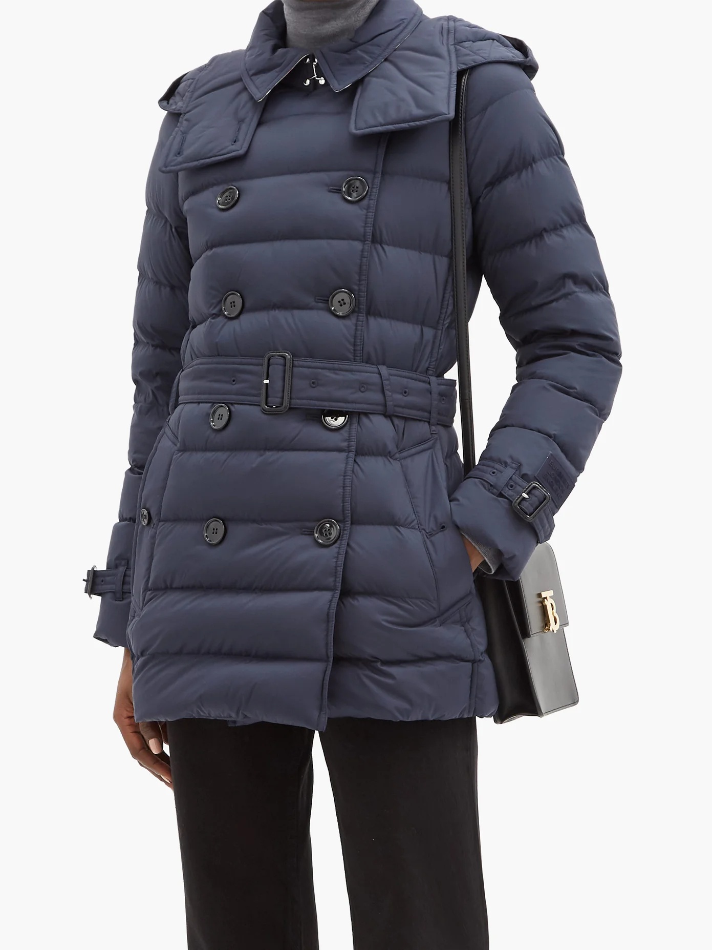 Arniston short double-breasted quilted coat - 2