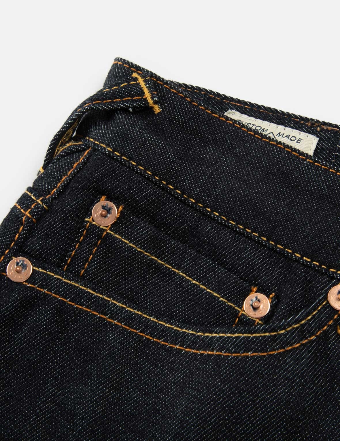 BROCADE DAICOCK INSERT RELAX FIT DENIM JEANS - 9