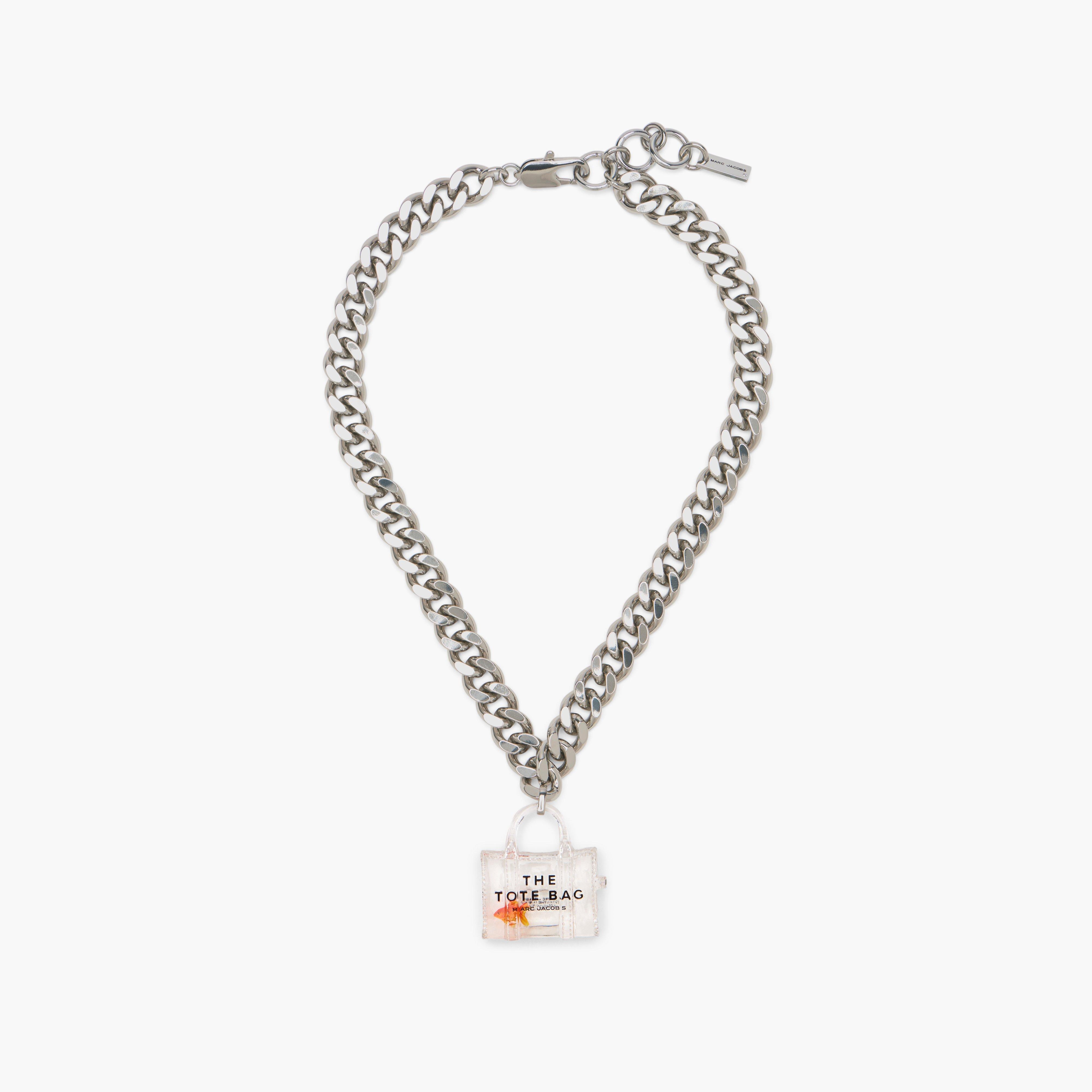 THE TOTE BAG GOLDFISH NECKLACE - 4