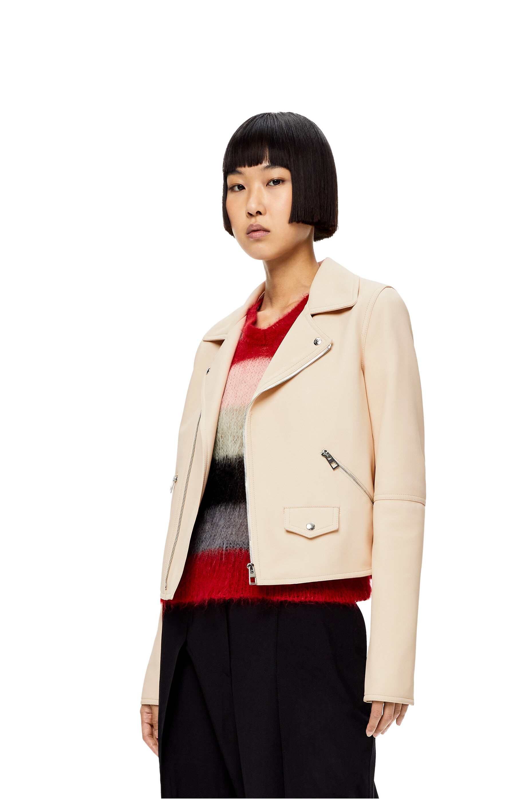Biker jacket in nappa - 3
