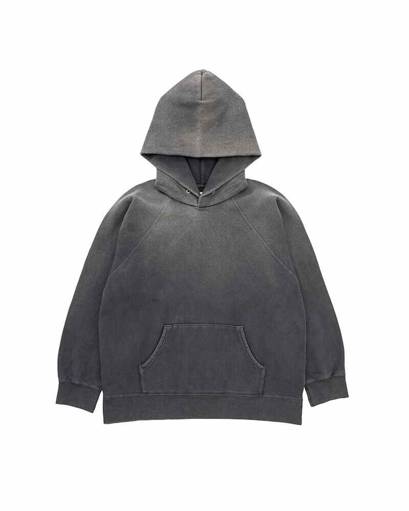 visvim RAGLAN HOODIE P.O. CRASH W BLACK | REVERSIBLE