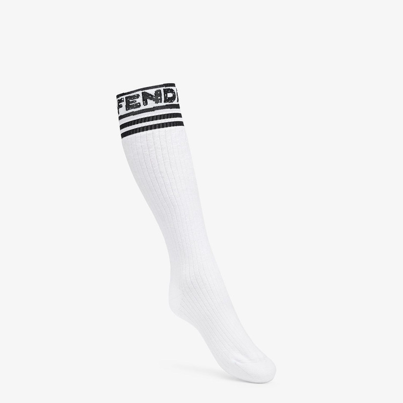 White terry socks 1
