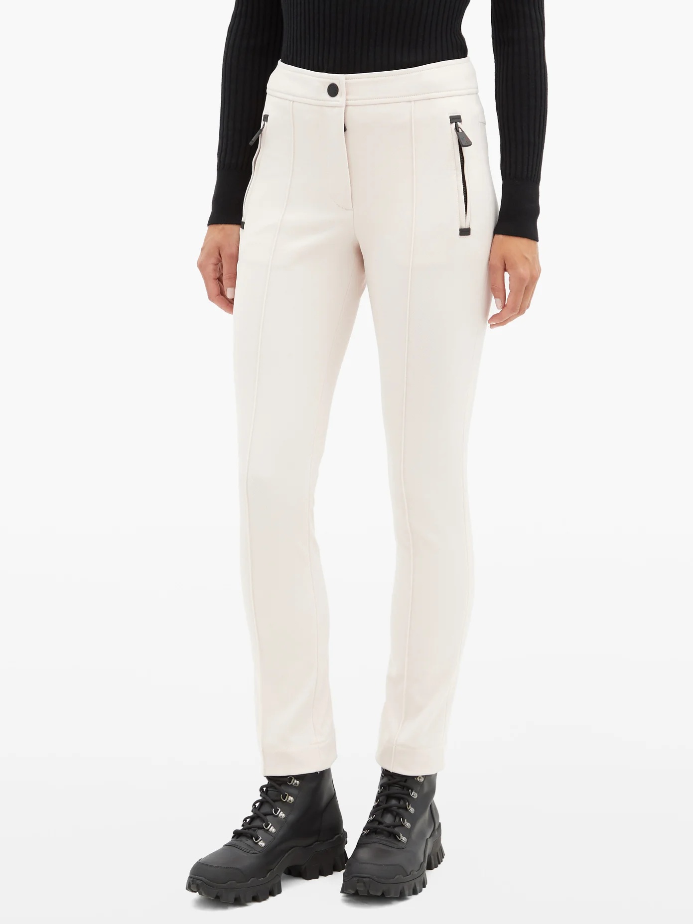 Sportivo slim-fit twill ski trousers - 6