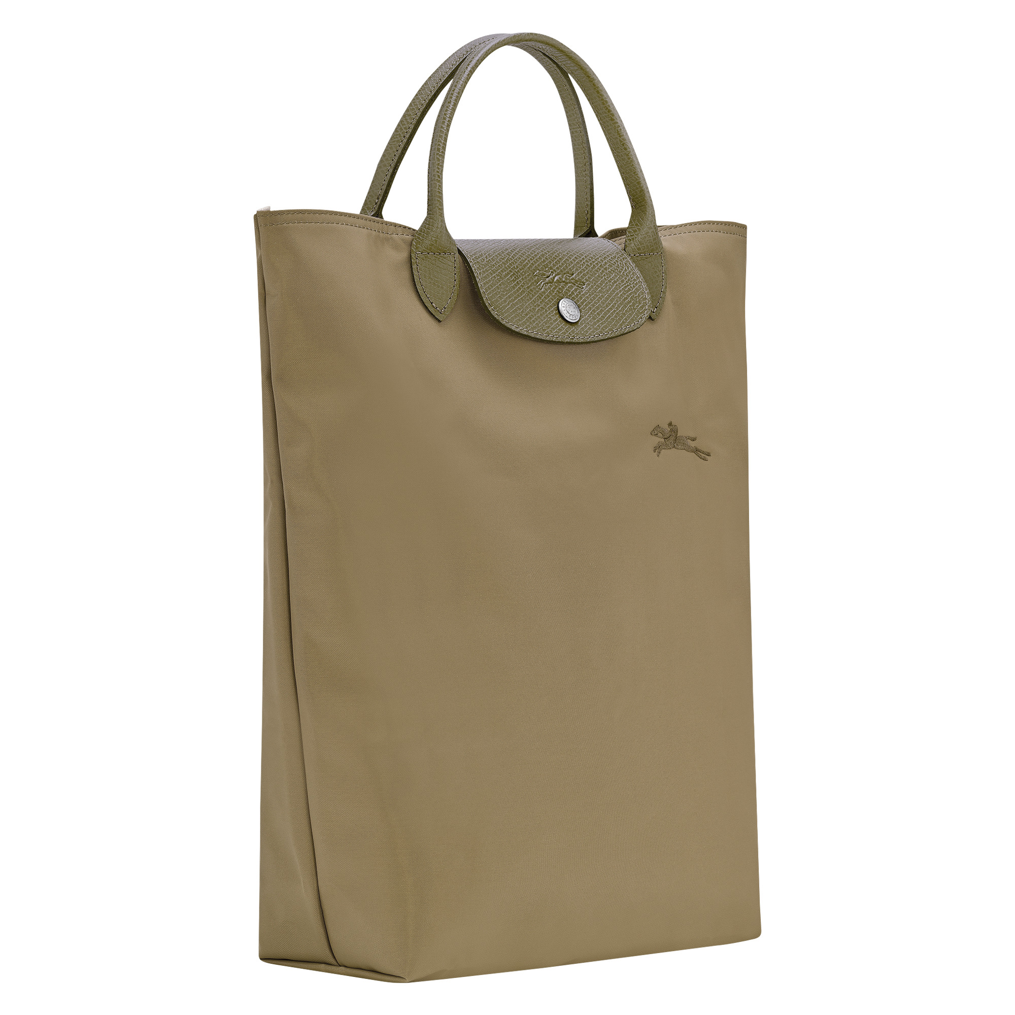 Le Pliage Green M Tote bag Artichoke - Canvas - 3