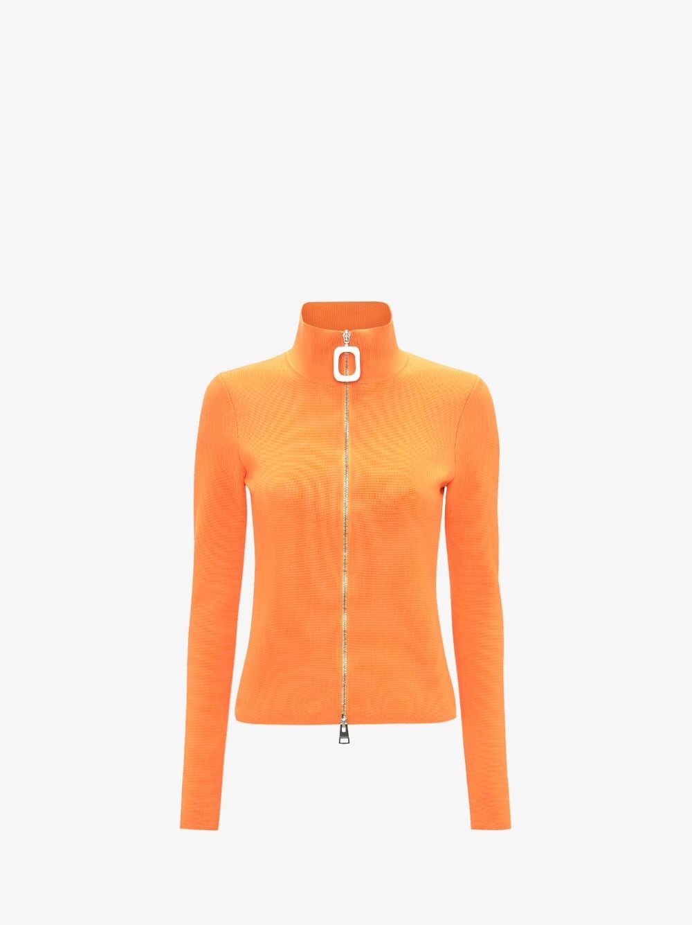 FITTED ZIP UP CARDIGAN - 1