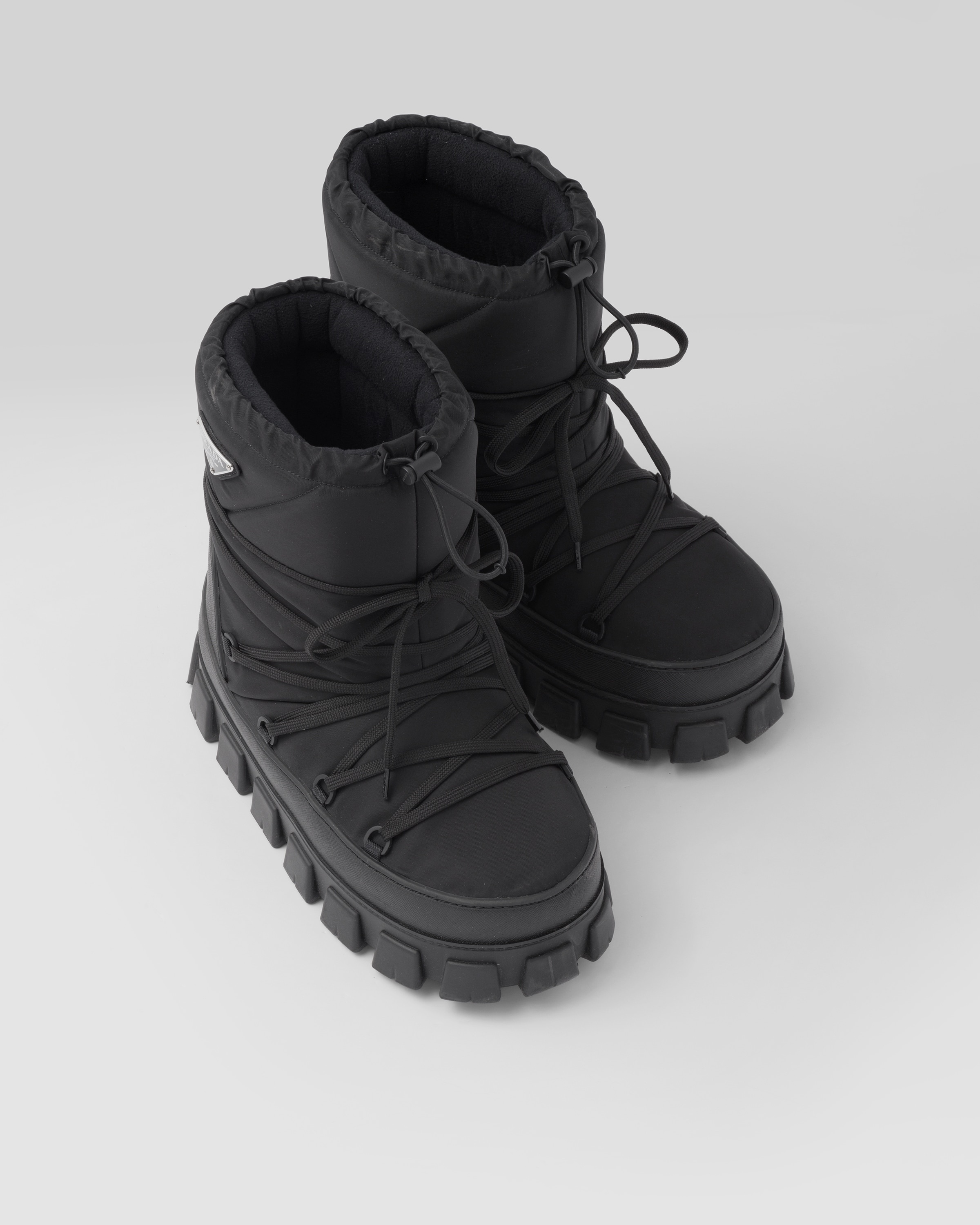 Re-Nylon gabardine après ski booties - 3