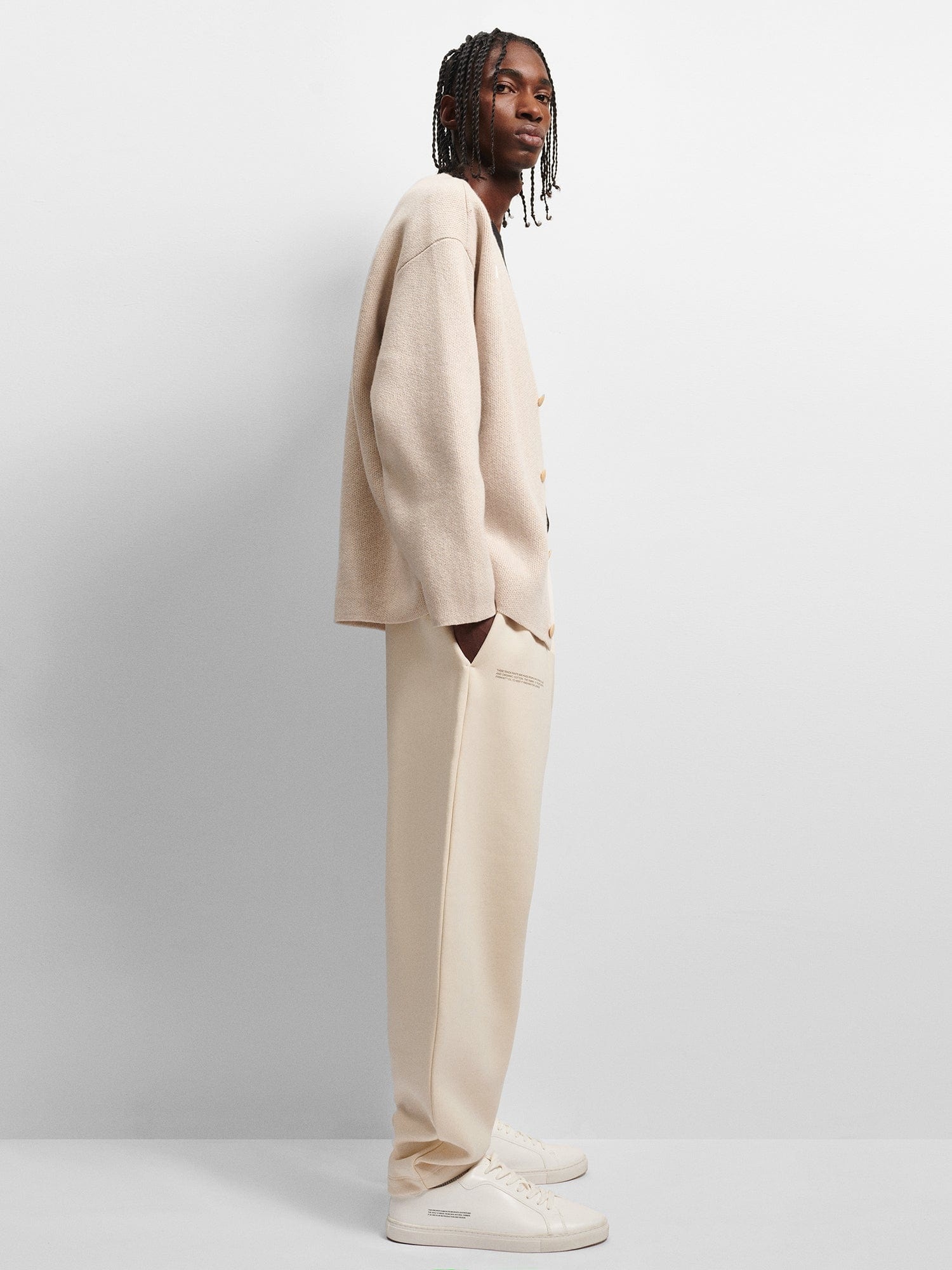 Mens DNA Barrel-Leg Track Pants - Undyed - 5