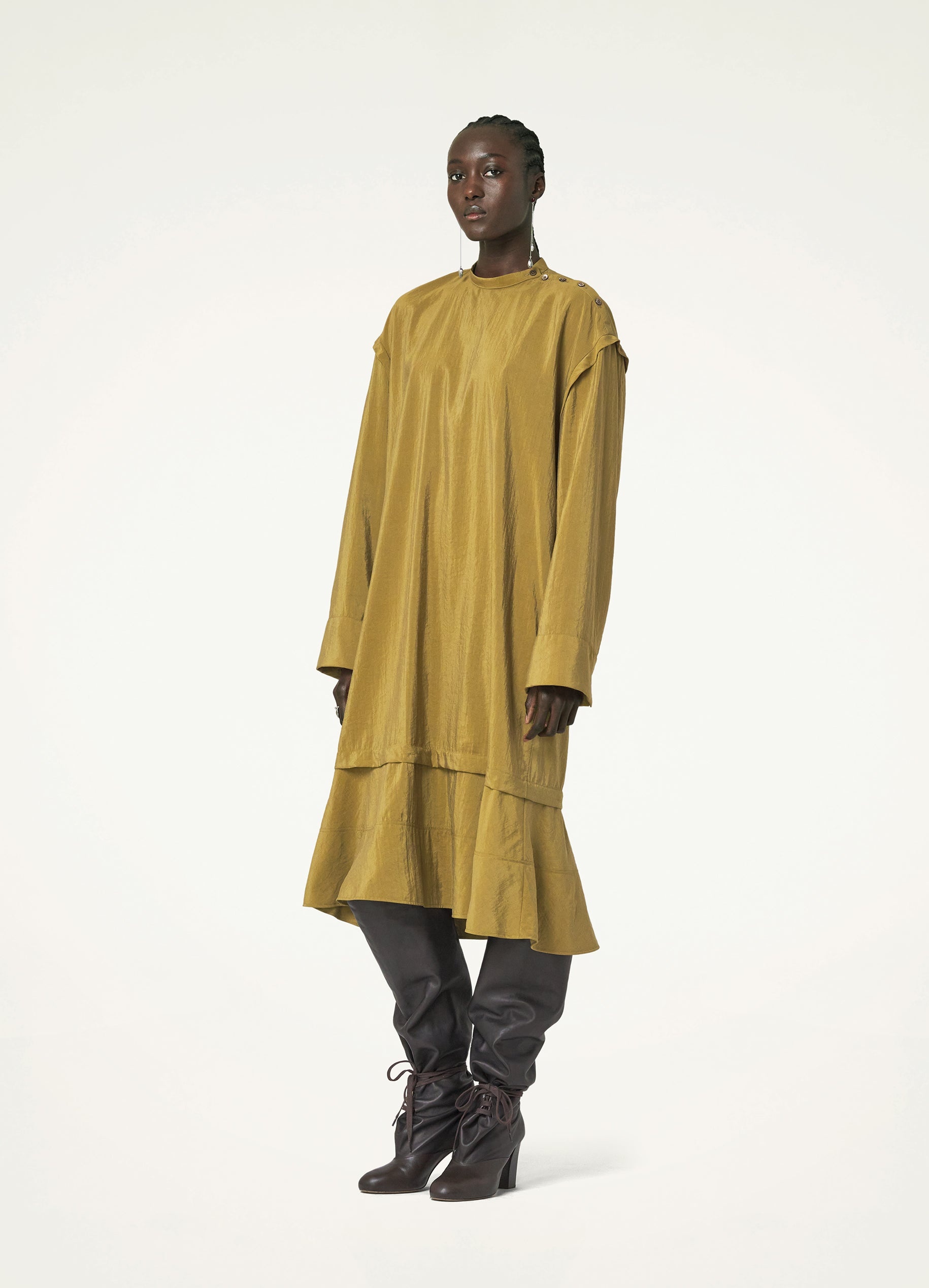 FLARED HEM DRESS - 2