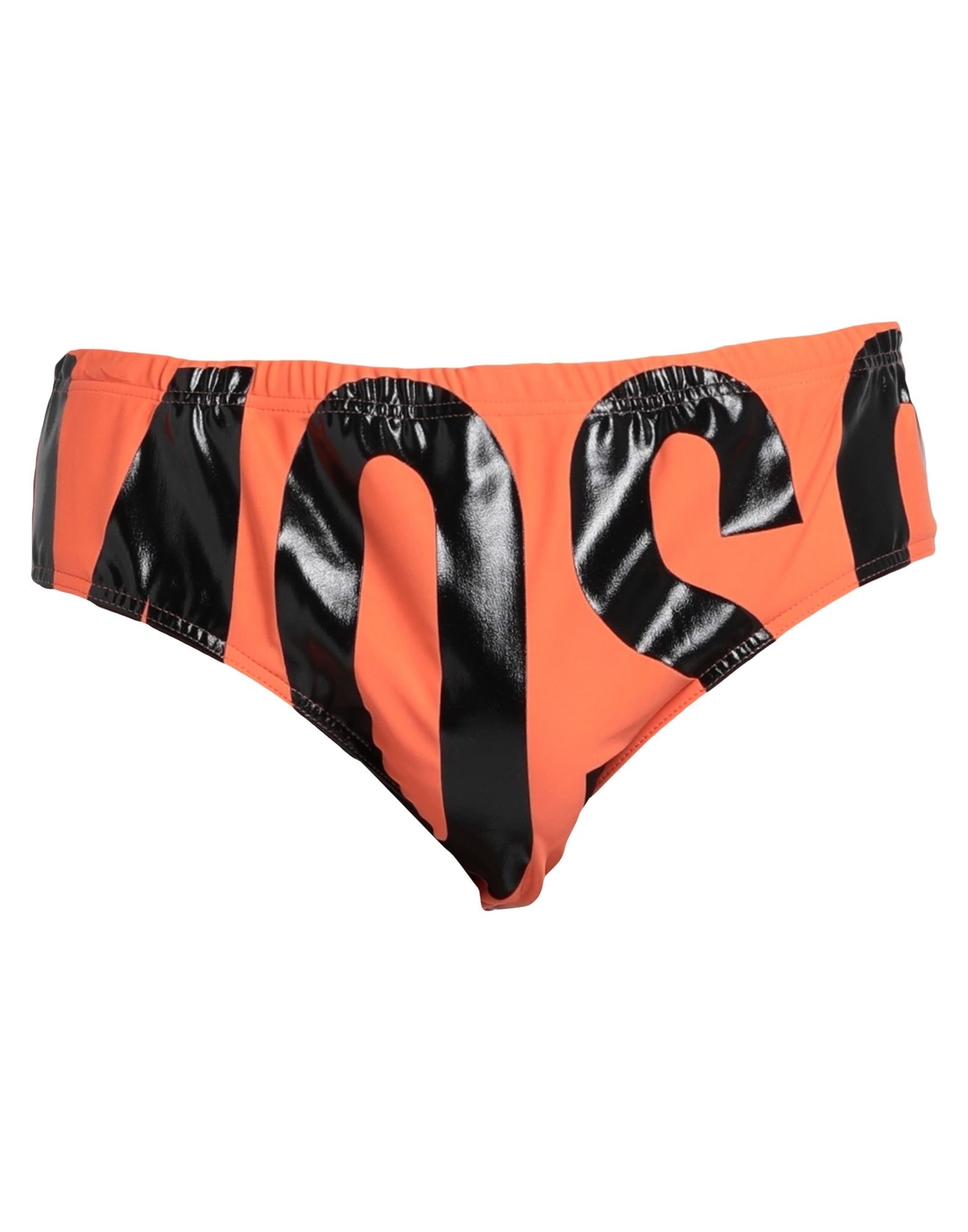 Moschino Orange Men's Swim Briefs yoox REVERSIBLE