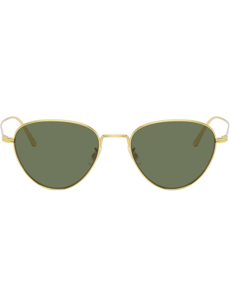 Gold Oliver Peoples Edition 1991C Sunglasses 1