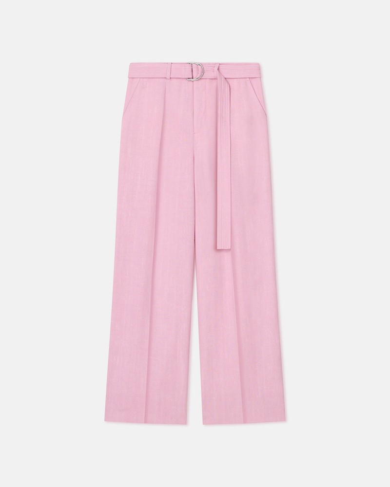 Silk Viscose Tweed Pants 1