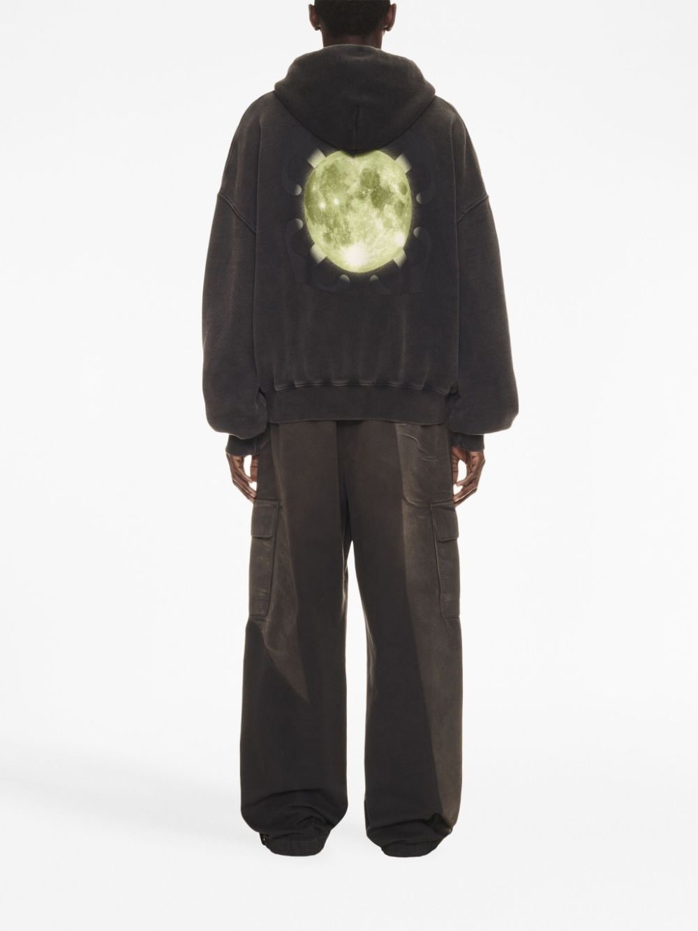 Super Moon cotton hoodie - 2