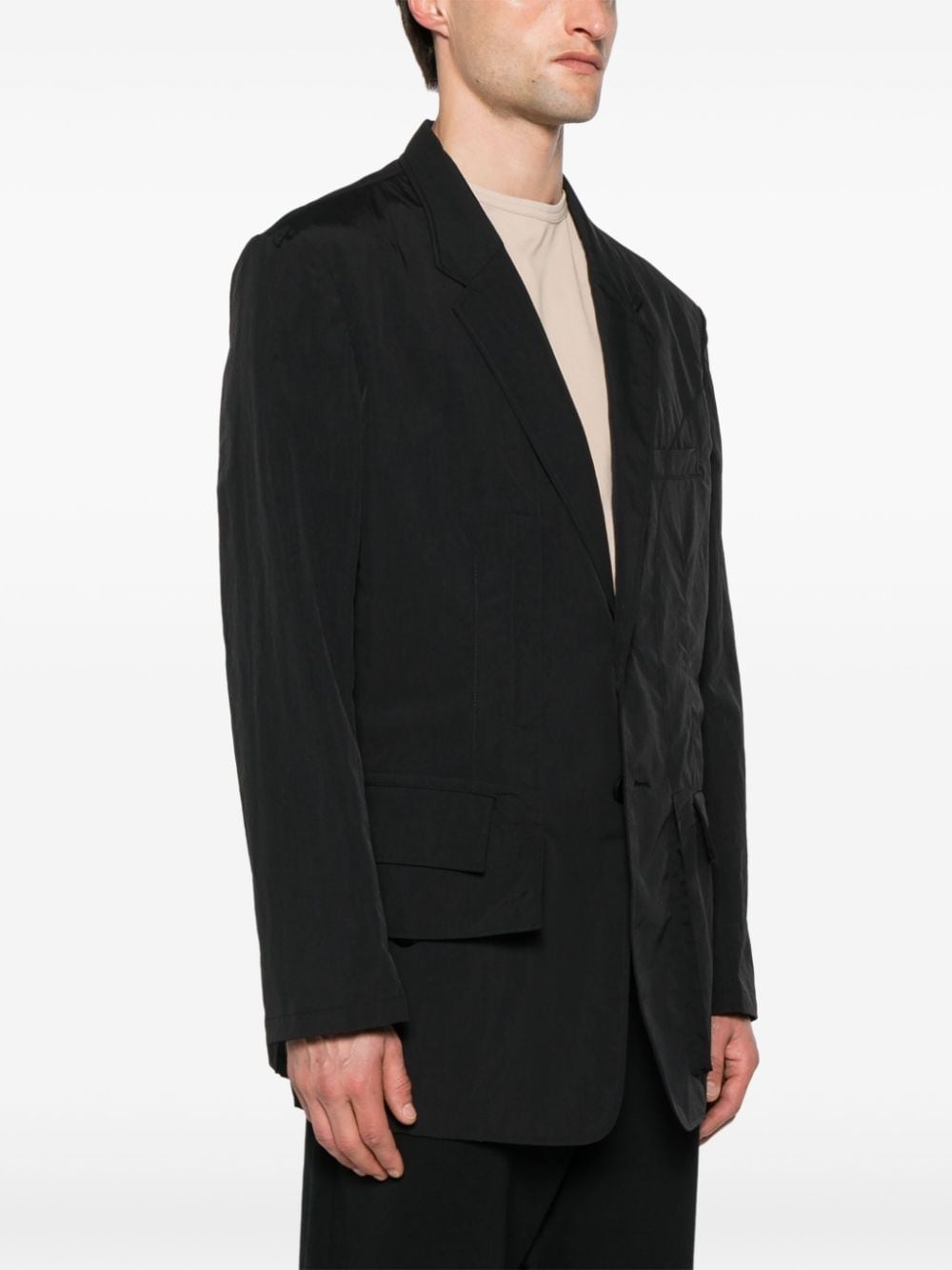 CR NYL single-breasted blazer - 4