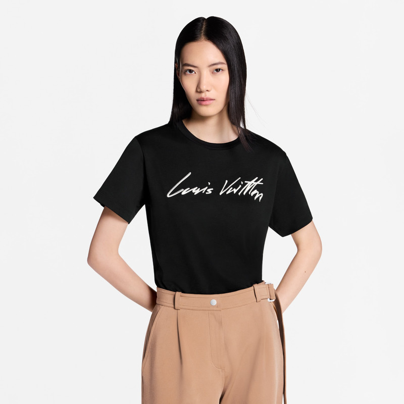 Cursive Signature T-Shirt 4