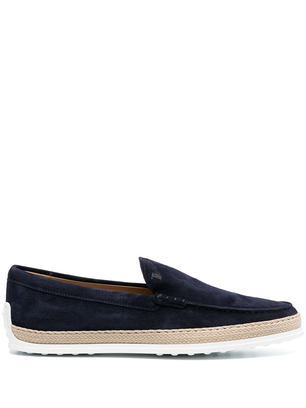 slip-on suede loafers - 1