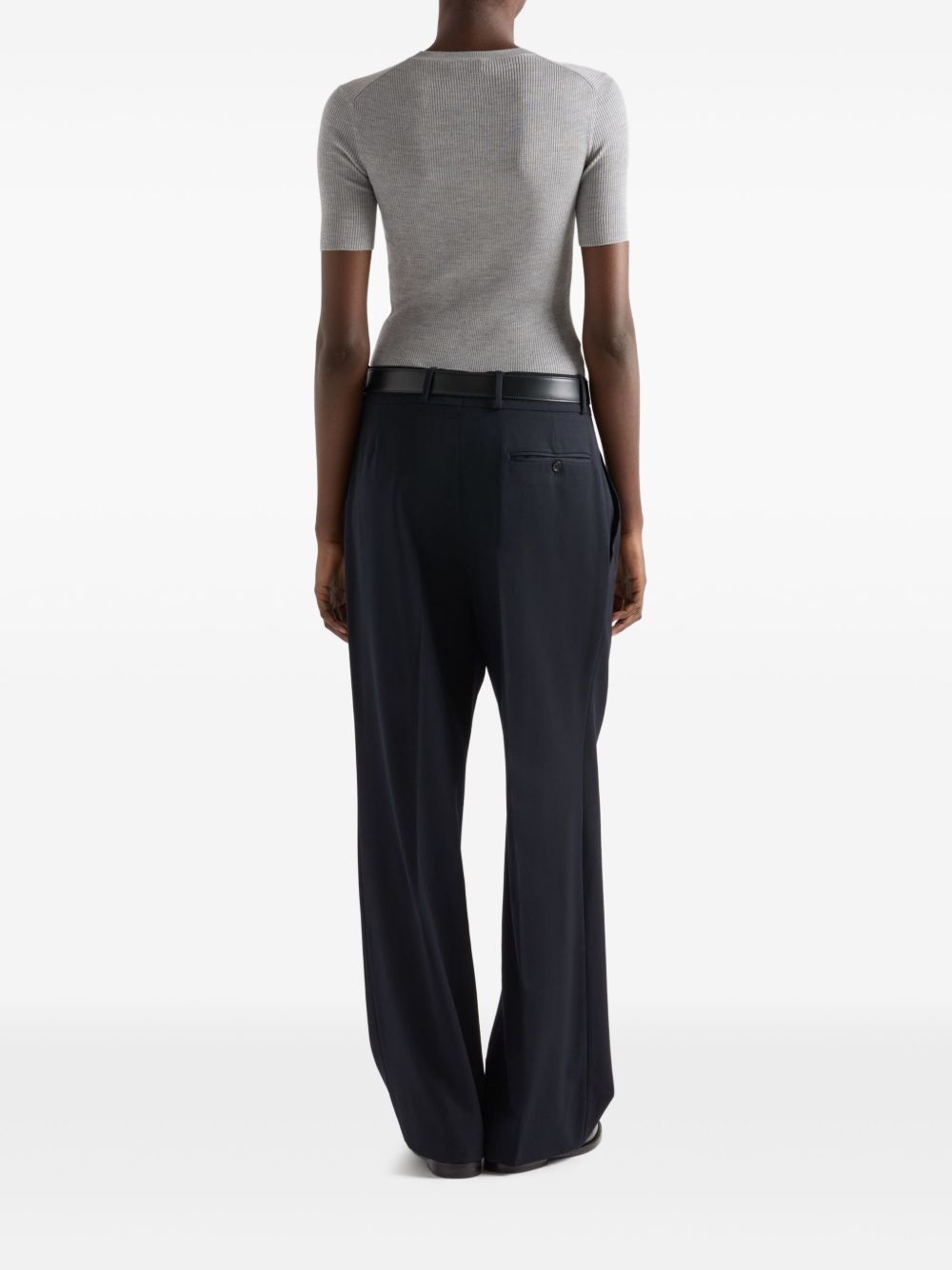 ribbed-knit top - 3