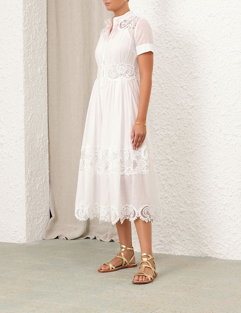 love story lace dress Love Story Woven Lace Mini Dress main image 0
