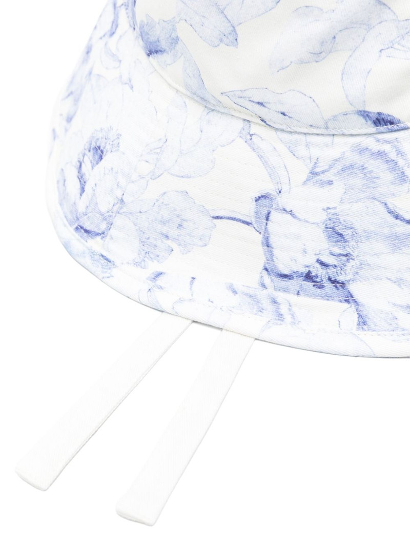 maje floral-print hat outlook