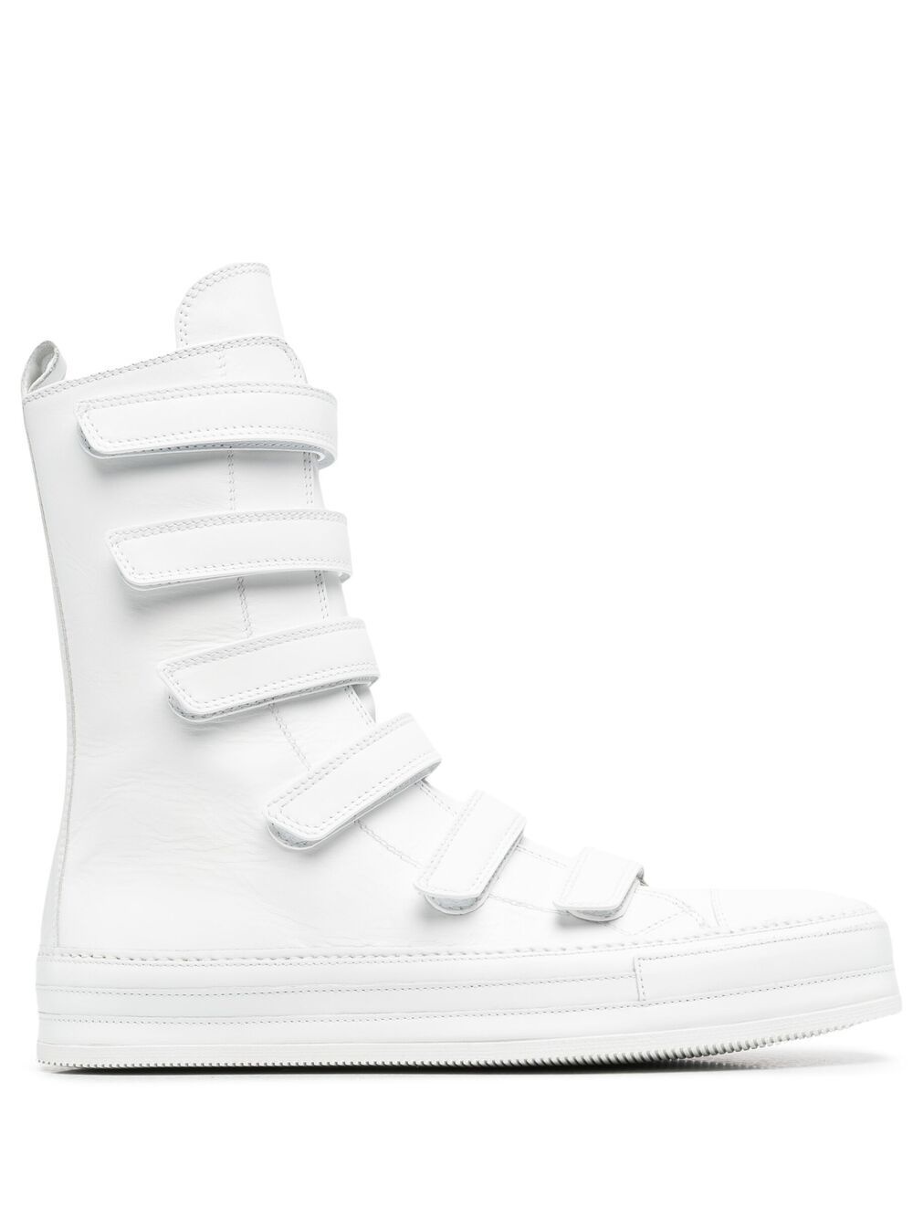 touch-strap high-top sneakers - 1