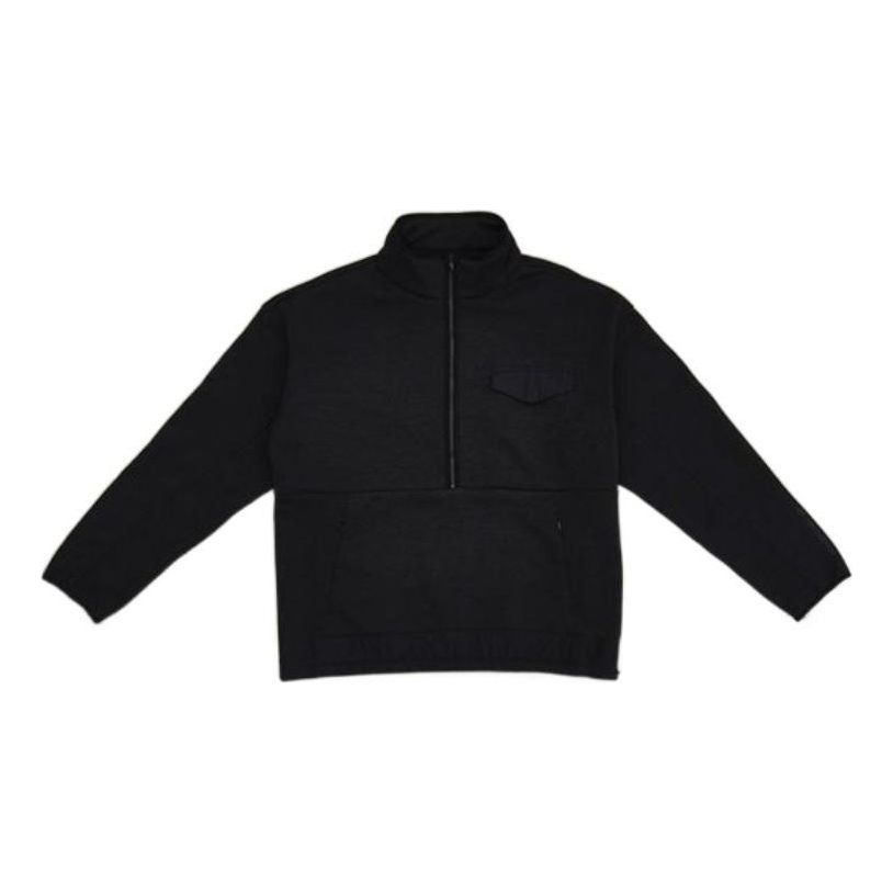 New Balance MET24 Half Zip Pullover 'Black' AMT25005-BK - 1