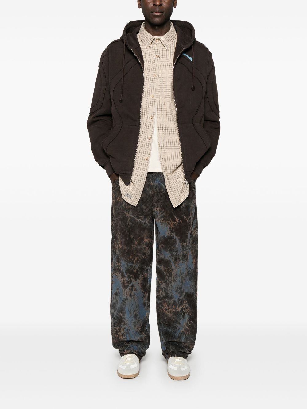 zip-up hoodie - 2
