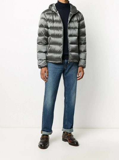 Herno hooded down jacket outlook