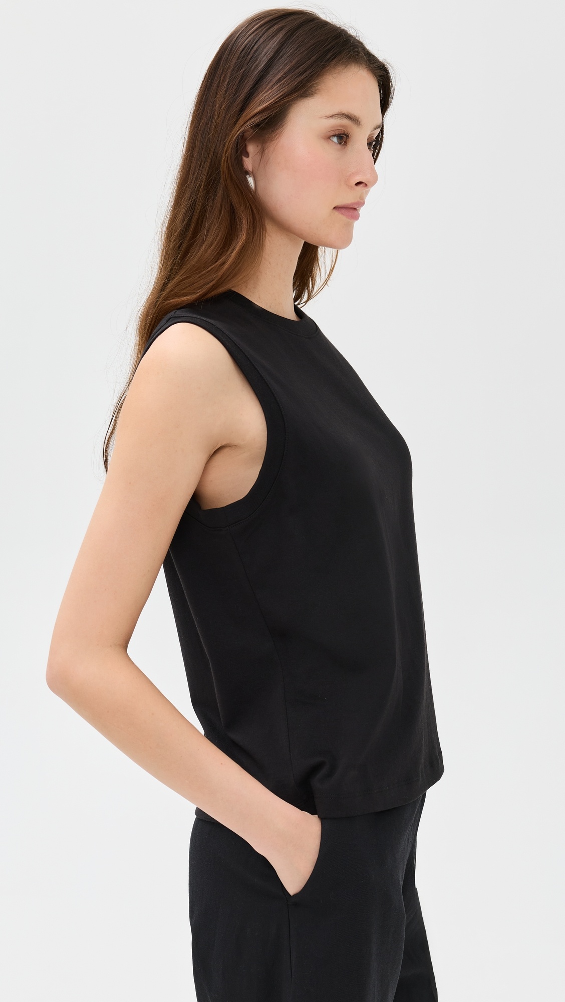 Crew Neck Muscle Tee - 3