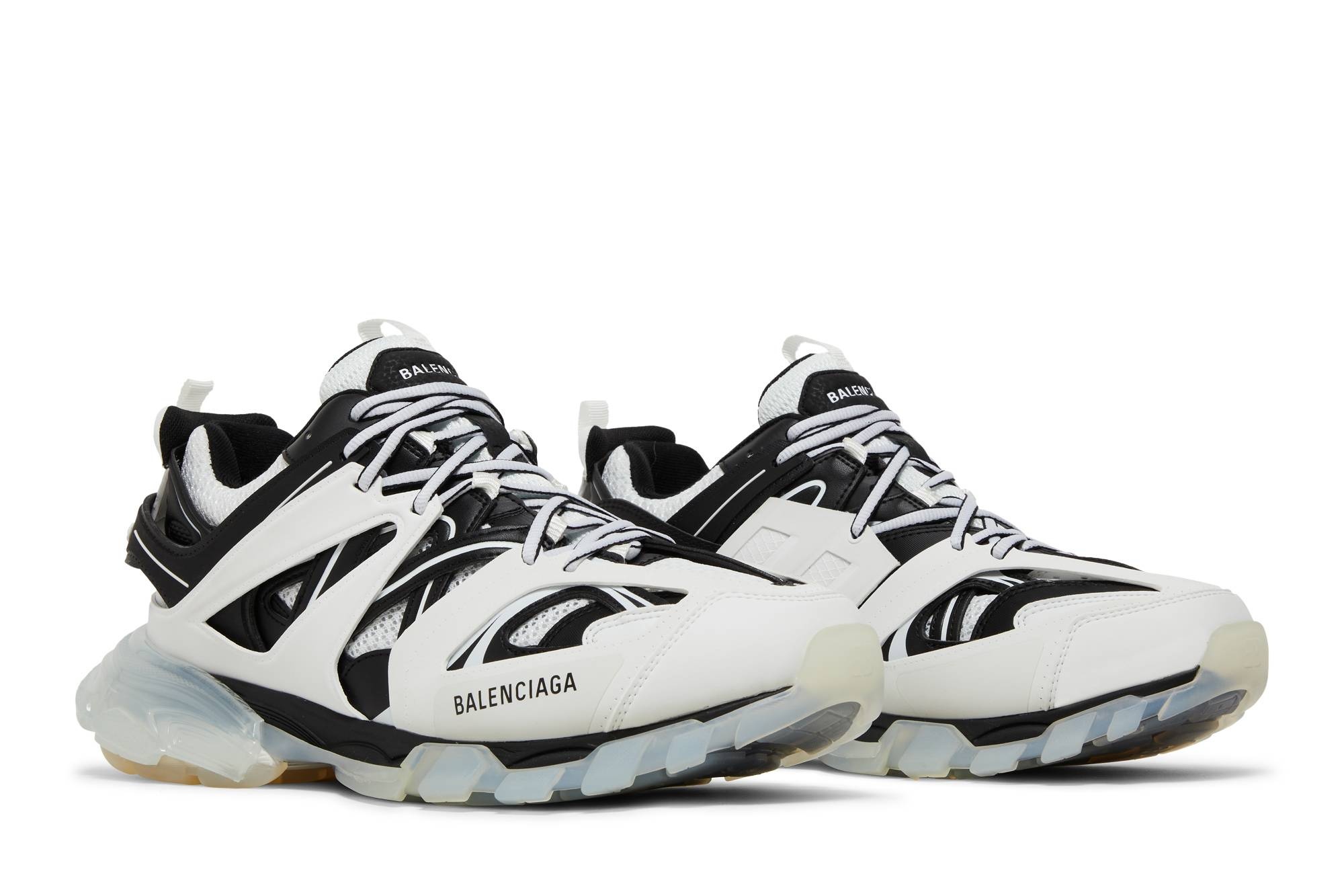 Balenciaga Track Sneaker 'Clear Sole - White Black' - 8