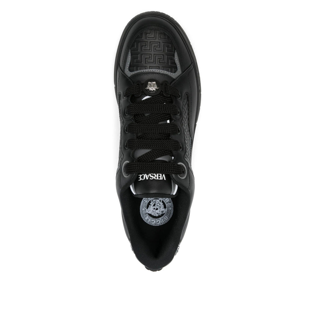 Versace Black Trainers - Low-Tops Men - 4