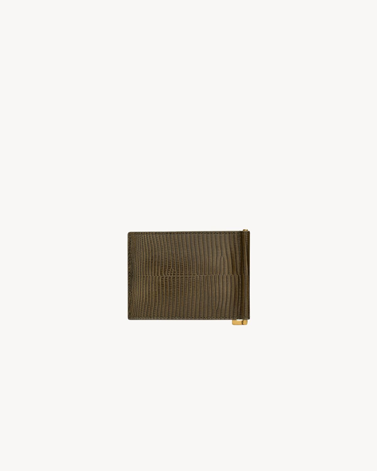 SAINT LAURENT PARIS BILL CLIP WALLET IN LIZARD - 2