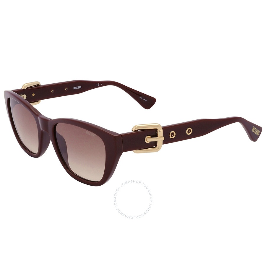 Moschino Brown Cat Eye Ladies Sunglasses MOS130/S 0LHF/HA 55 - 4