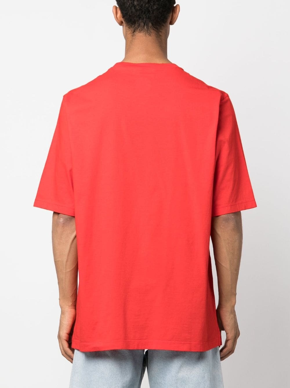logo-print cotton T-shirt - 4