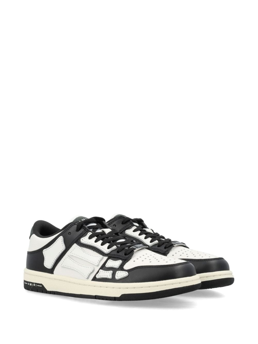 Skel colour-block leather sneakers - 2
