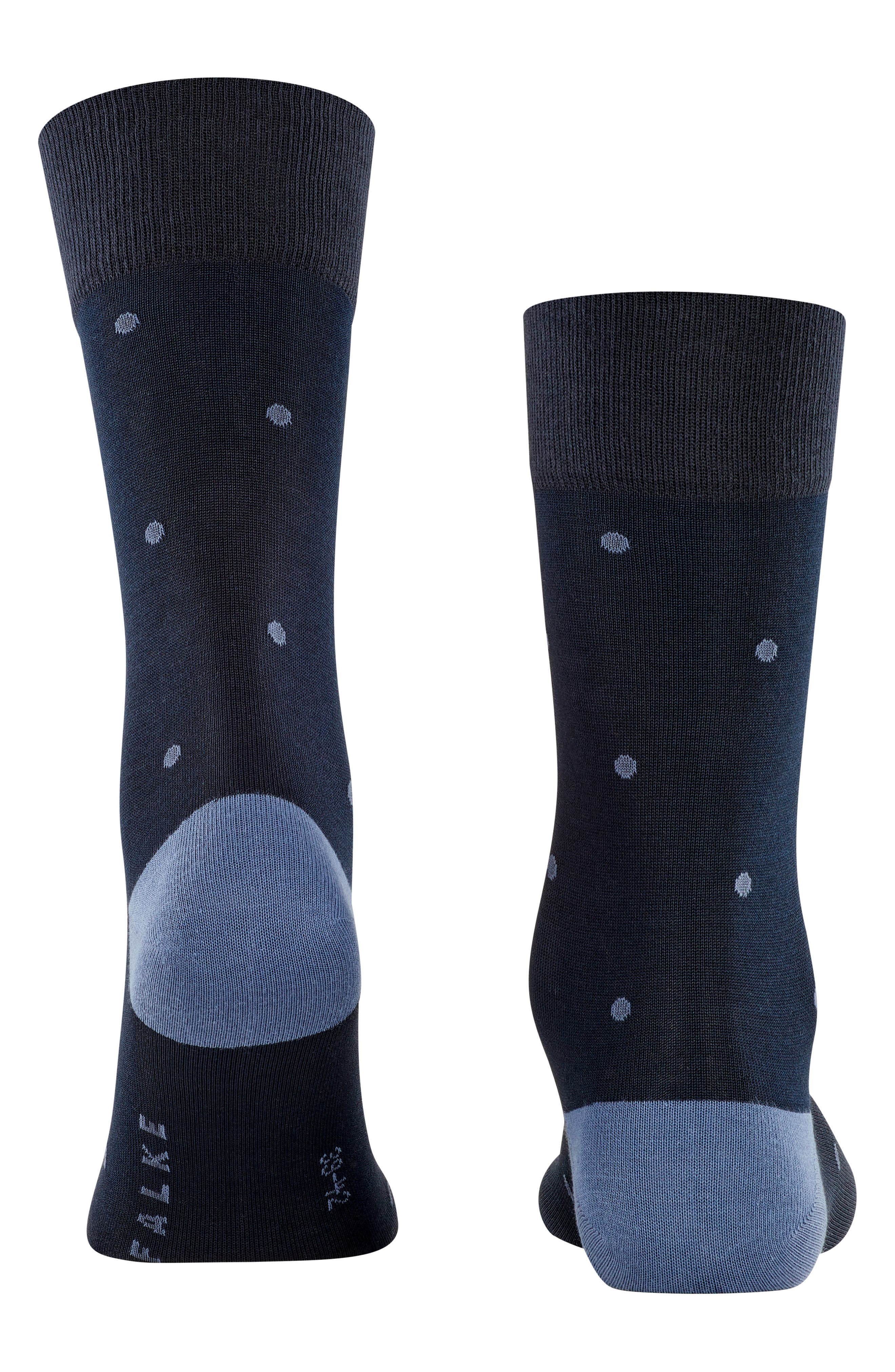 Falke Polka Dot Crew Socks in Dark Navy at Nordstrom - 5