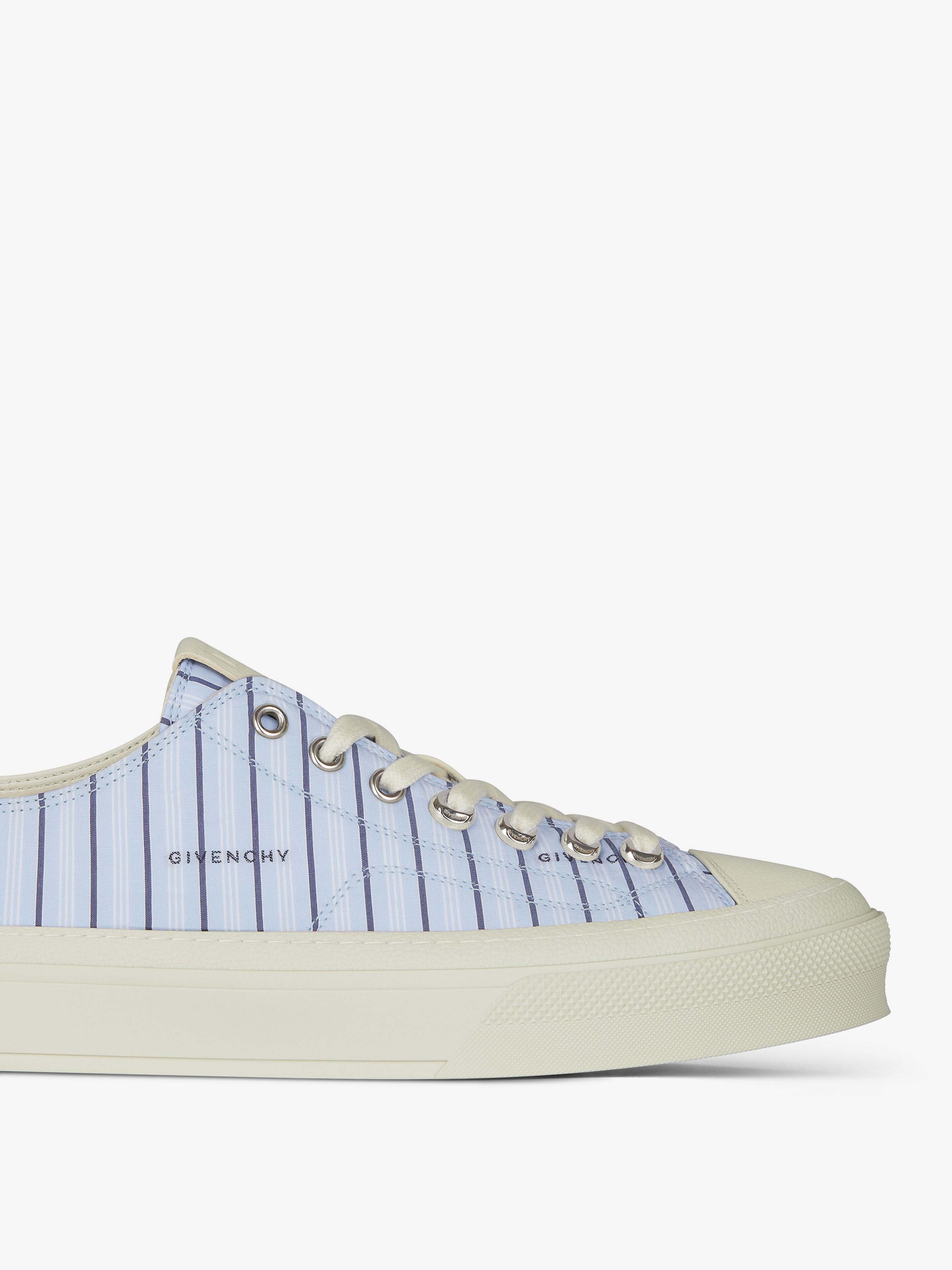 CITY SNEAKERS IN COTTON CANVAS - 6