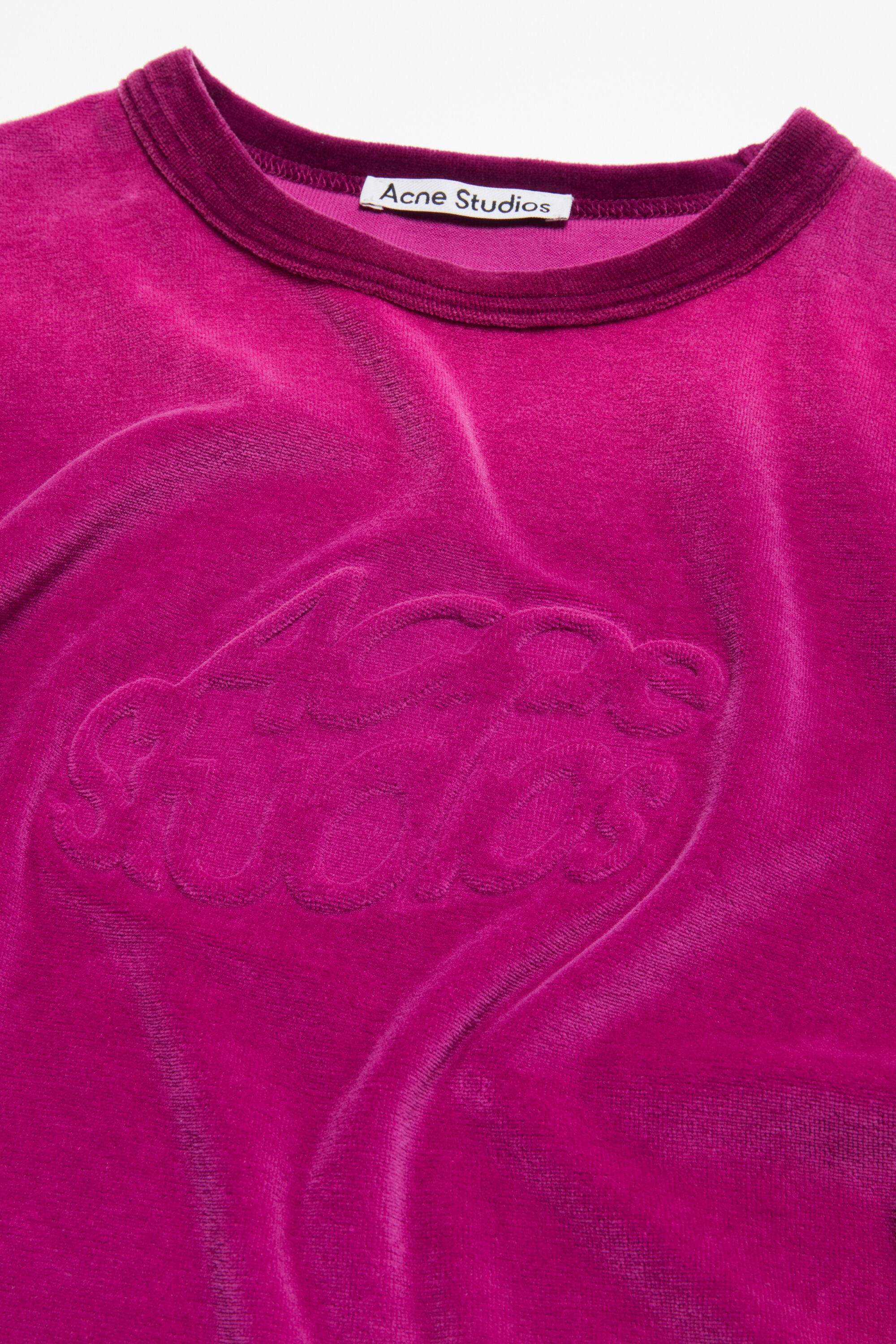 T-shirt logo - fitted fit - Magenta pink - 5