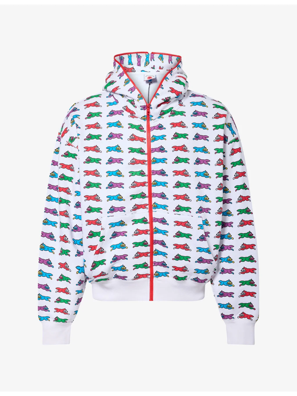 Repeat Running Dog Cotton Hoodie - 1