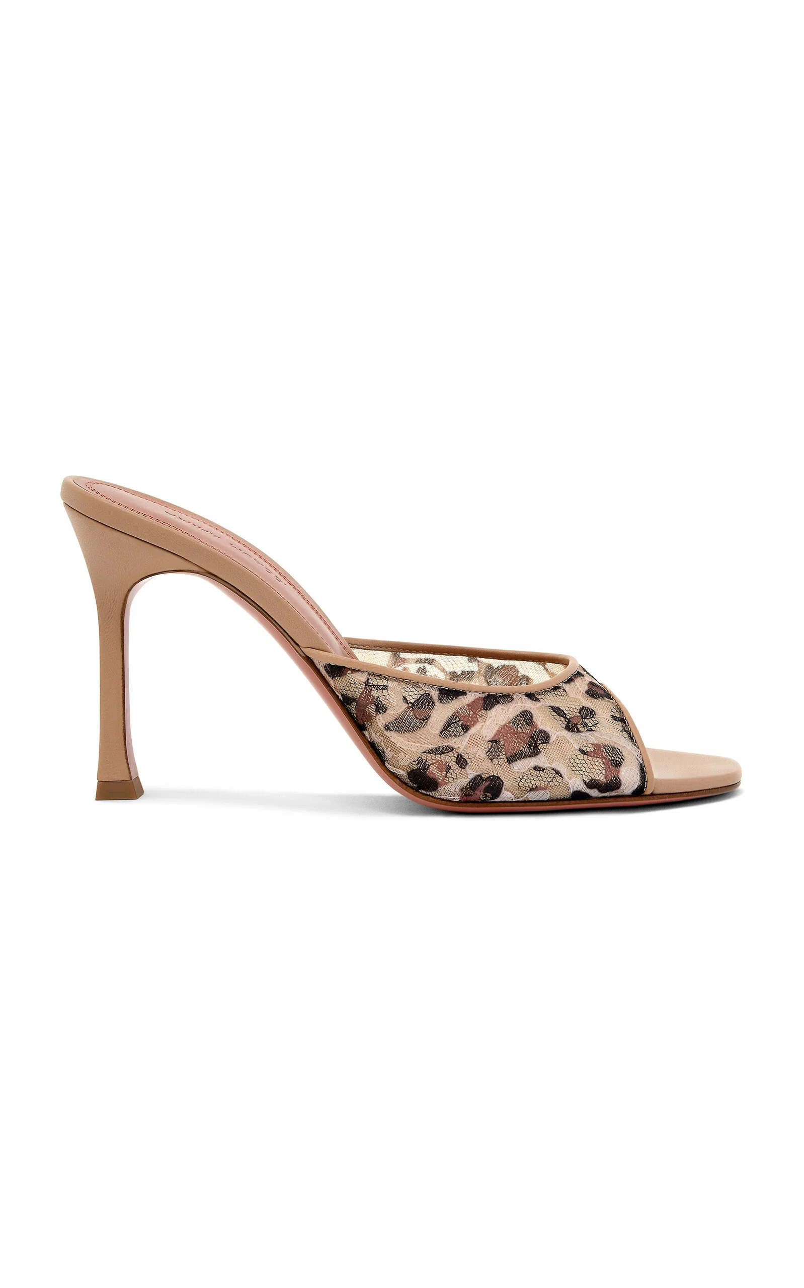Alexa Leopard Lace Mules animal - 1