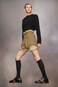 Maison Margiela Layered Mini Skirt Shorts | REVERSIBLE