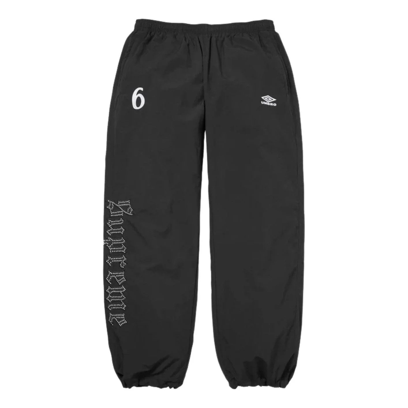 Supreme x Umbro SS26 Rhinestone Track Pant 'Black' SUP-SS26-332-BLK - 1