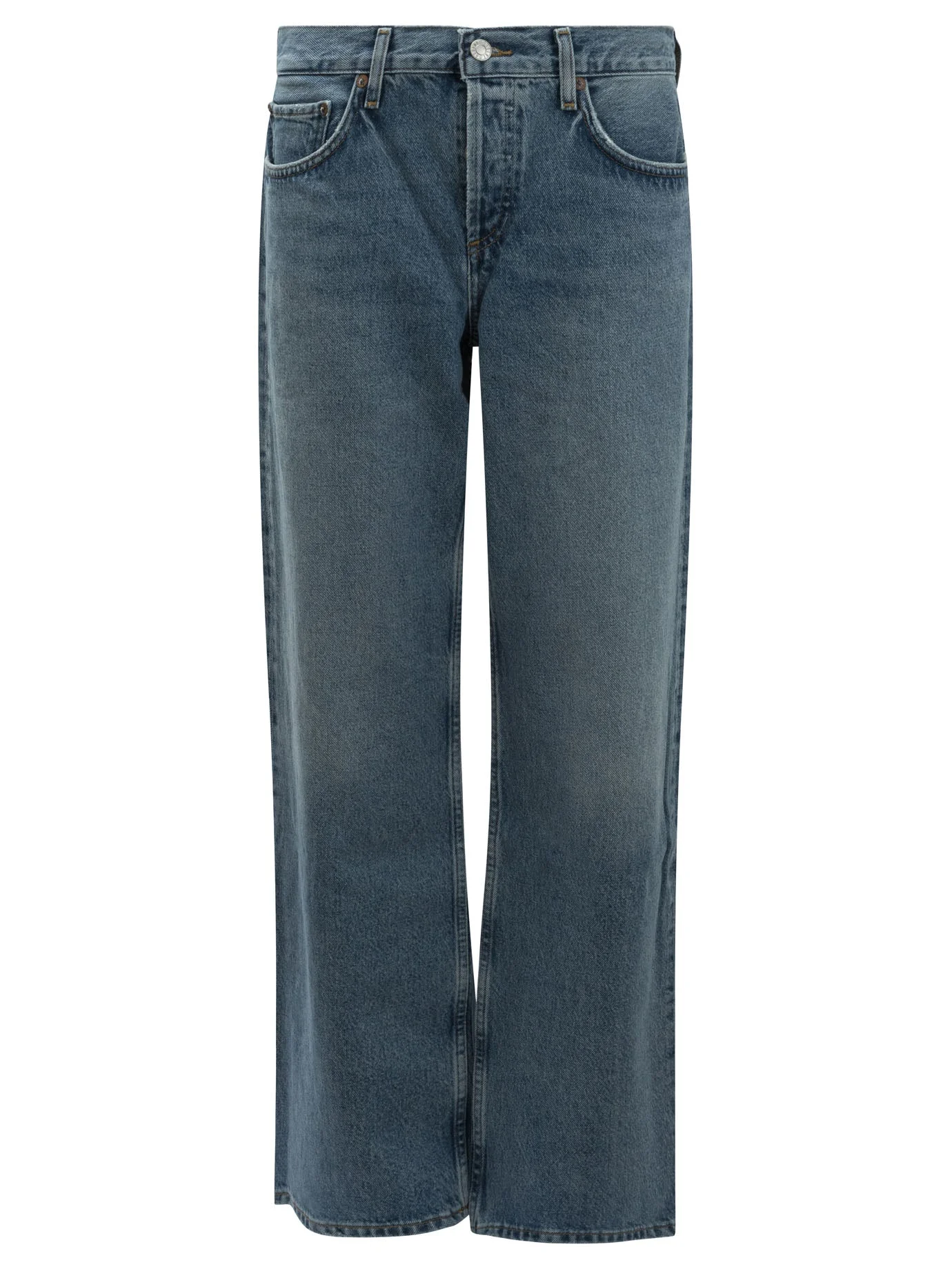 Agolde Wide Leg Jeans - 1