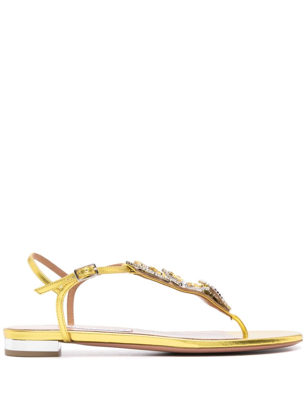 Gin Tonic metallic sandals - 1