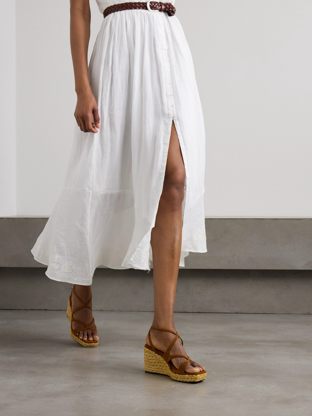 Ayla 85 Suede Platform Espadrilles - 2