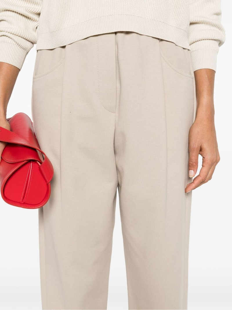 cropped tapered track pants 5